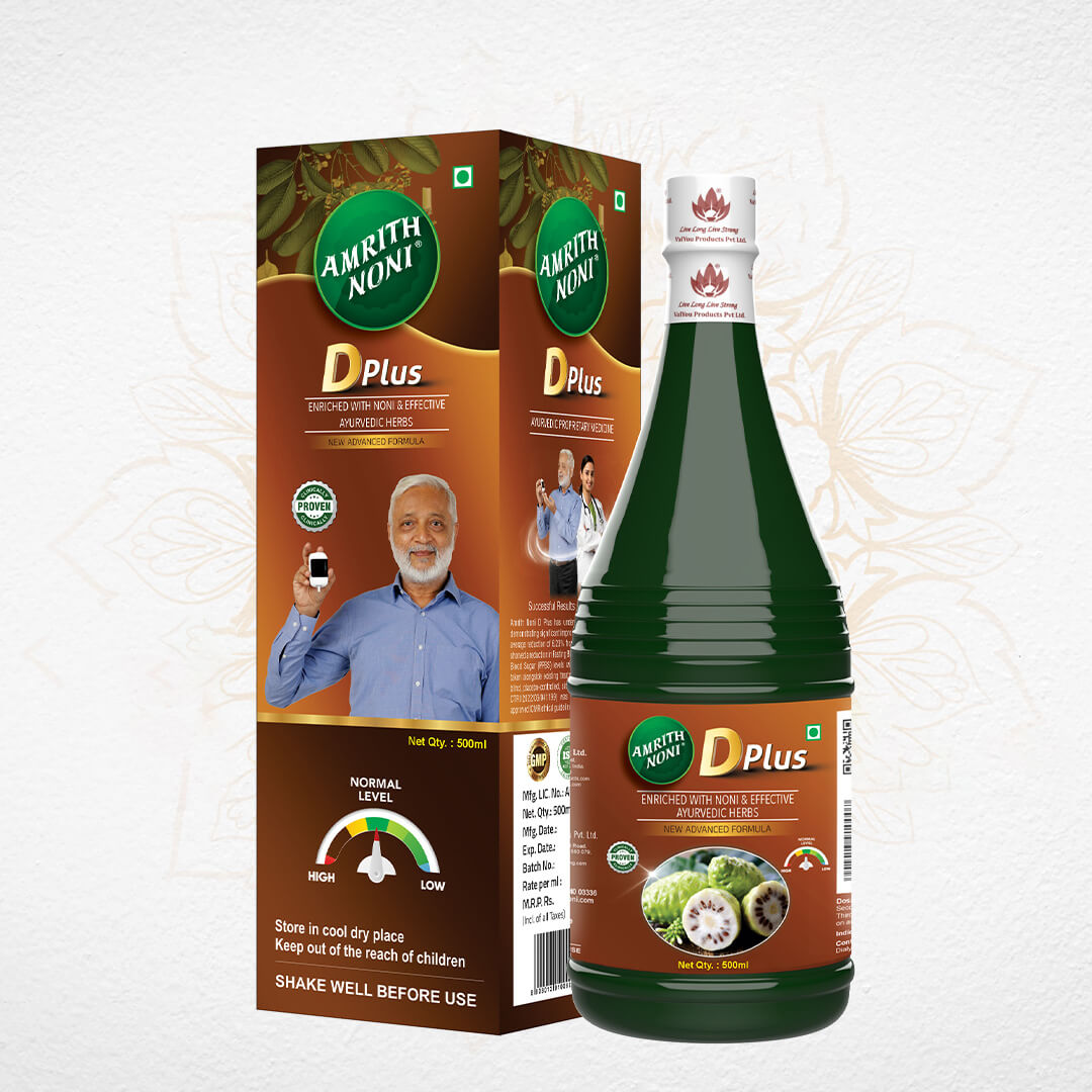 Amrith noni D Plus for Diabetes Preventing Blood Sugar Spikes