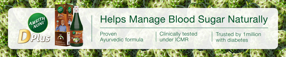 Amrith noni D Plus for Diabetes Preventing Blood Sugar Spikes