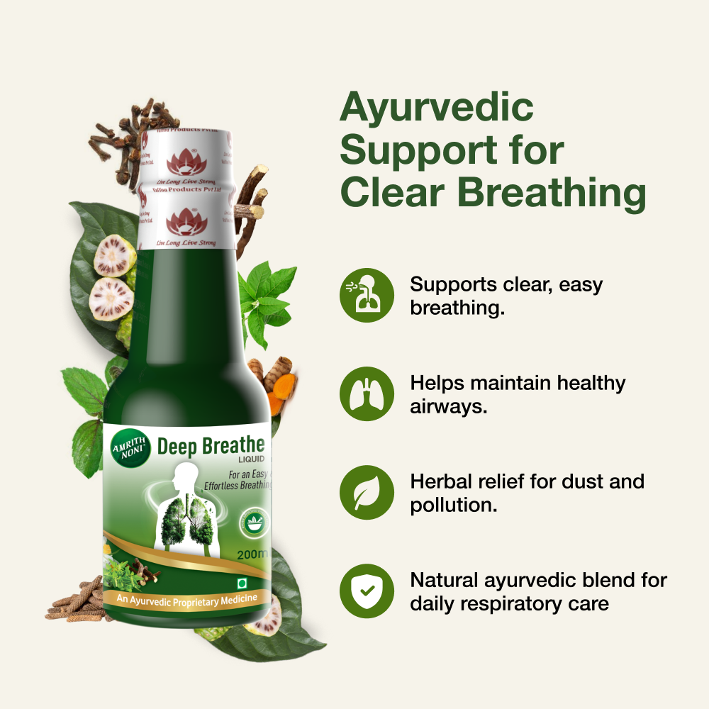 
                  
                    Amrith Noni Deep Breathe - 200ml
                  
                
