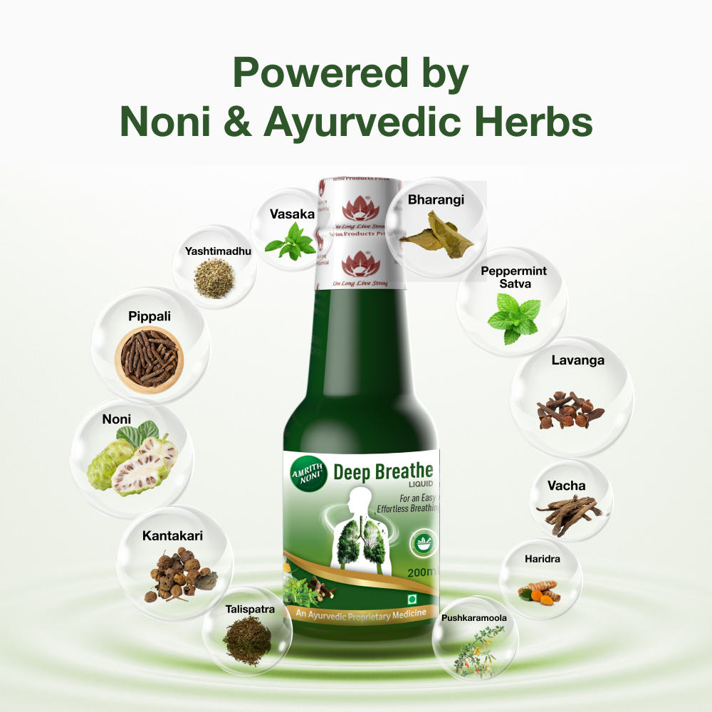 
                  
                    Amrith Noni Deep Breathe - 200ml
                  
                