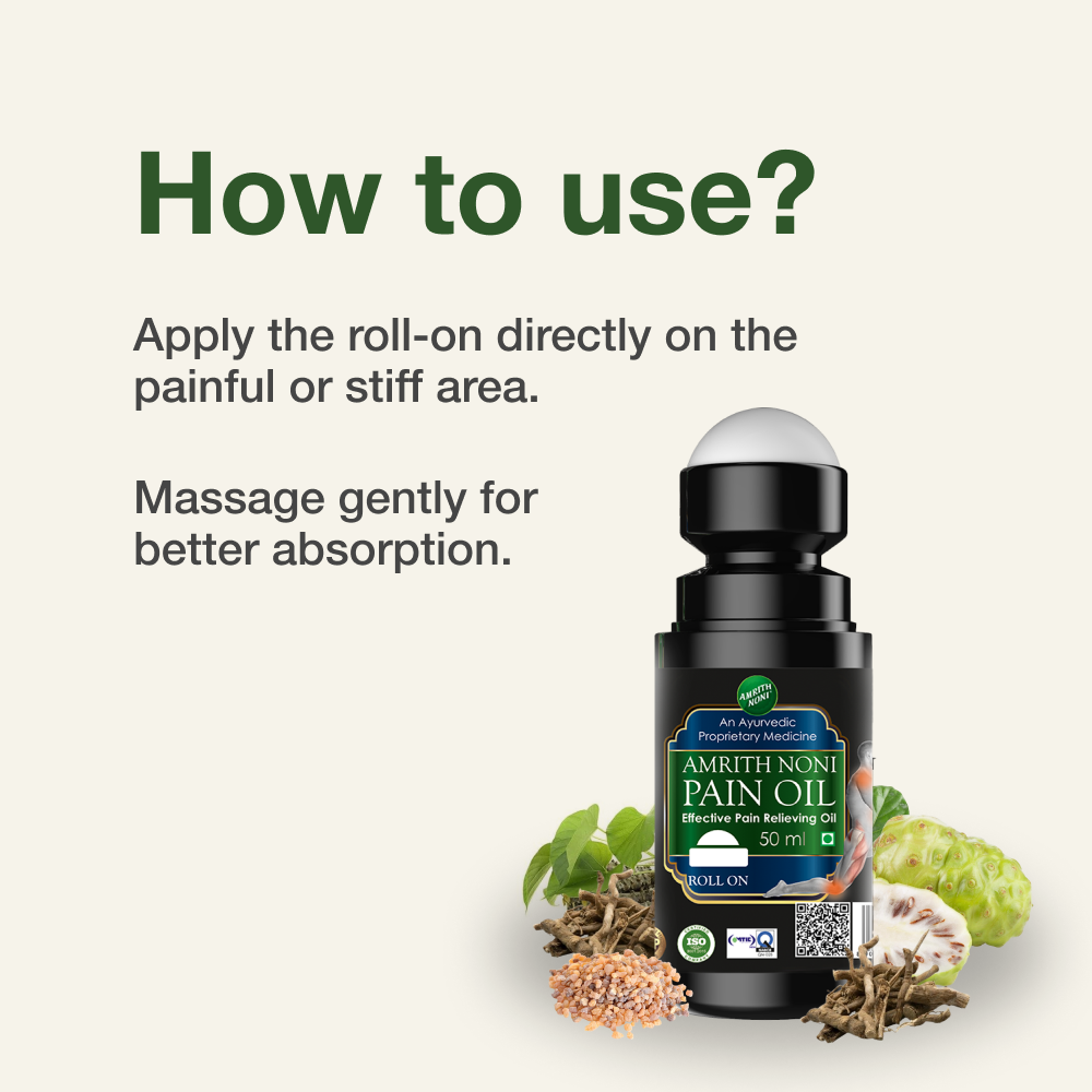 
                  
                    Amrith Noni Pain Oil Roll On - 50 ml
                  
                