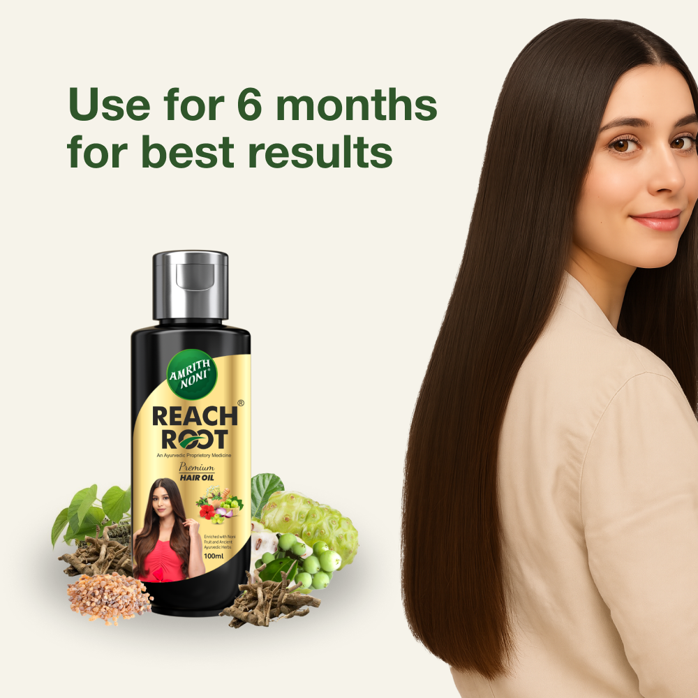 
                  
                    Amrith Noni Reach Root Premium Hair Oil
                  
                