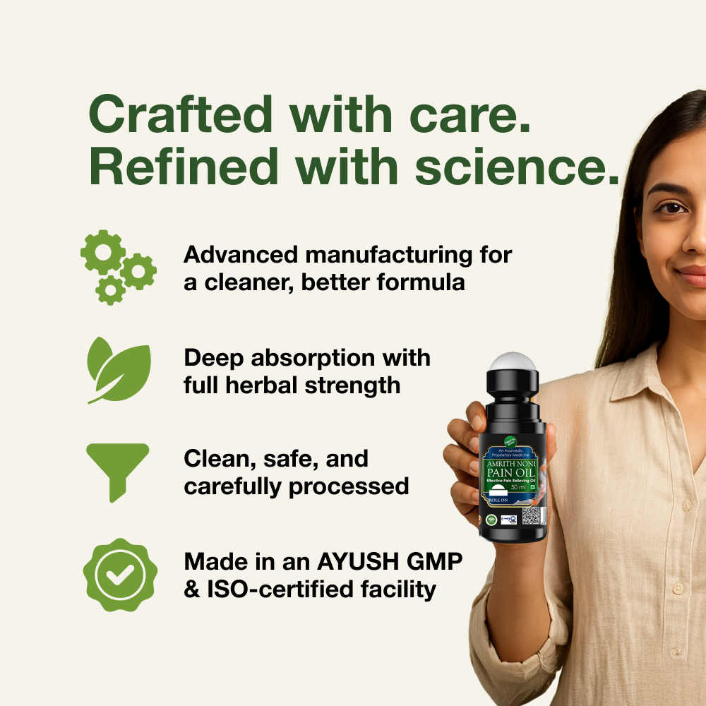 
                  
                    Amrith Noni Pain Oil Roll On - 50 ml
                  
                