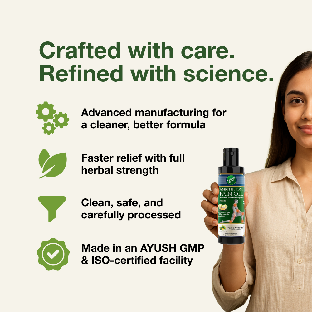 
                  
                    Amrith Noni Pain Oil - 100 ML
                  
                