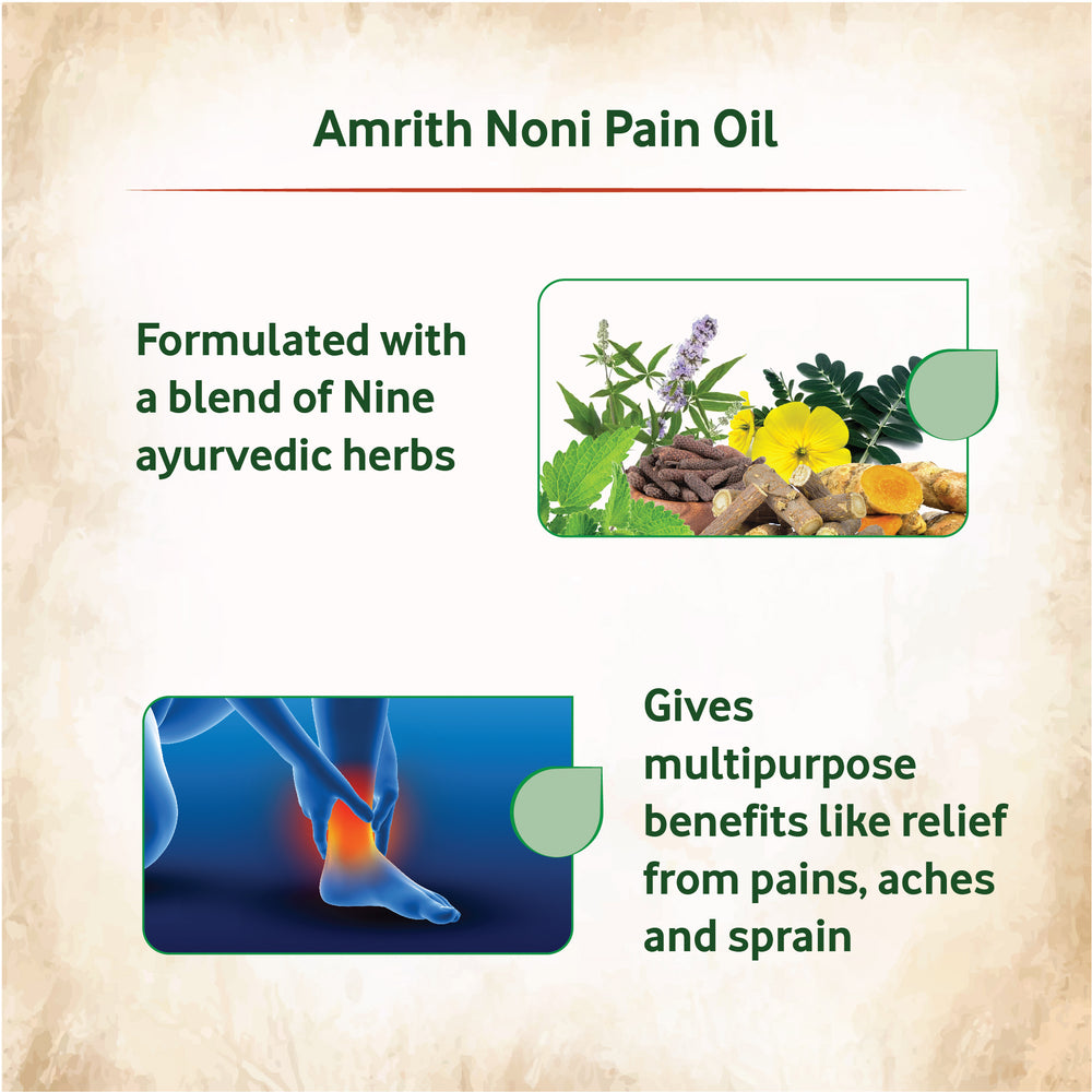 
                  
                    Amrith Noni Pain Oil - 100 ML
                  
                