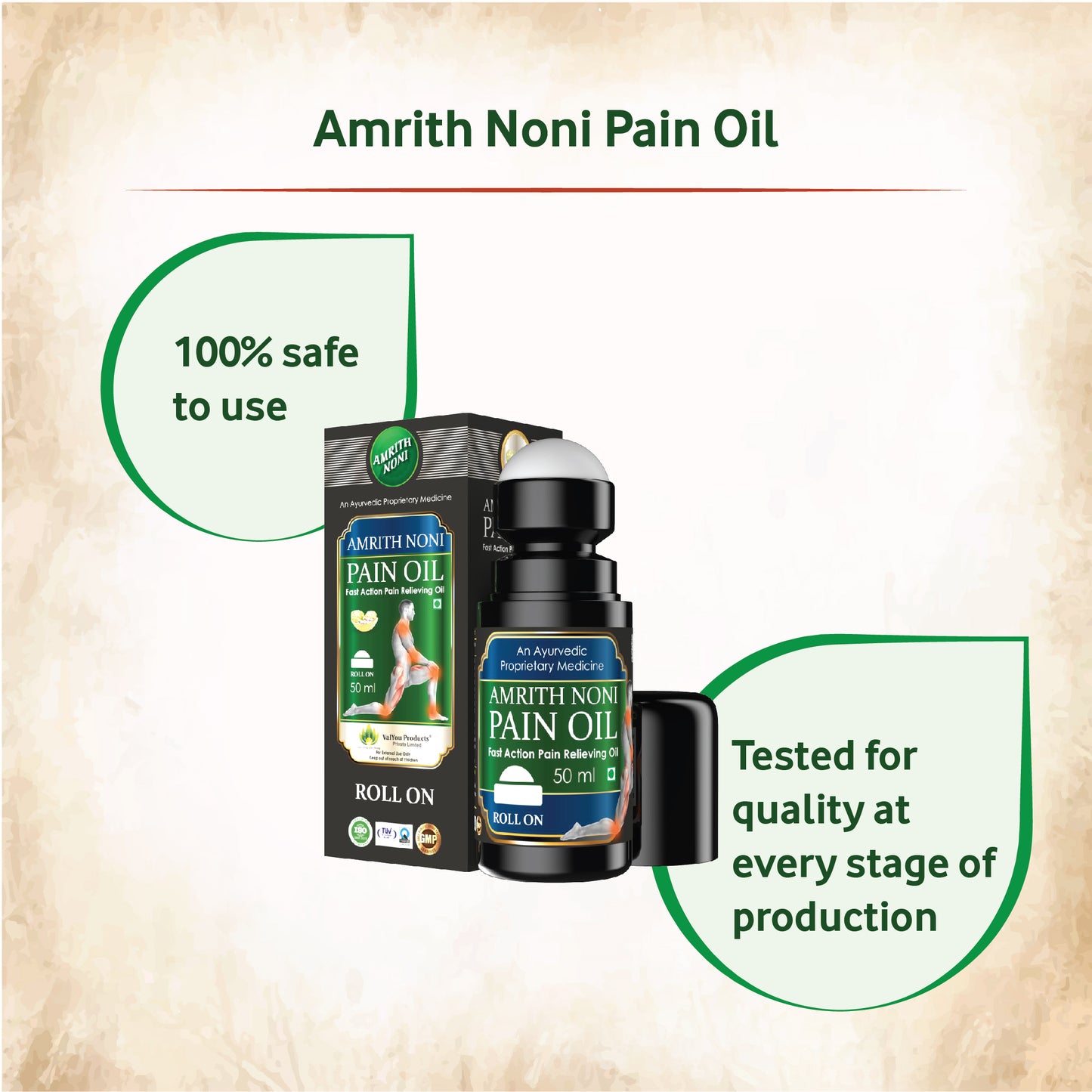 
                  
                    Amrith Noni Pain Oil Roll On - 50ML
                  
                