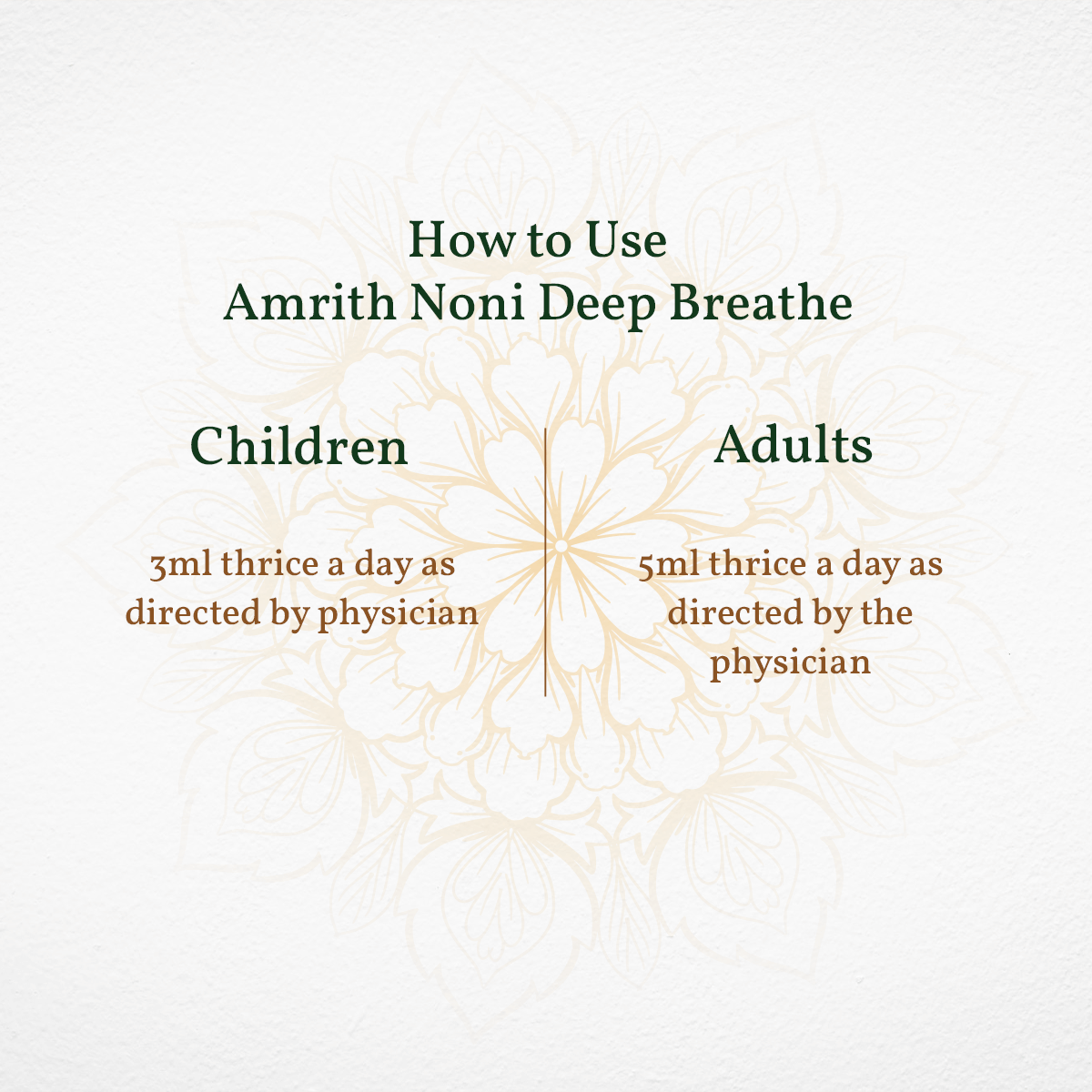
                  
                    Instructions for using Amrith Noni Deep Breathe on a light background
                  
                