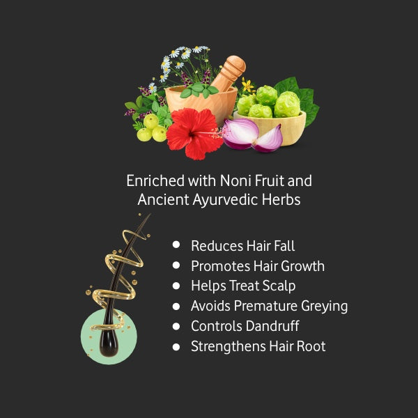 Buy Amrith Noni Reach Root Premium Hair Oil For Hair Growth